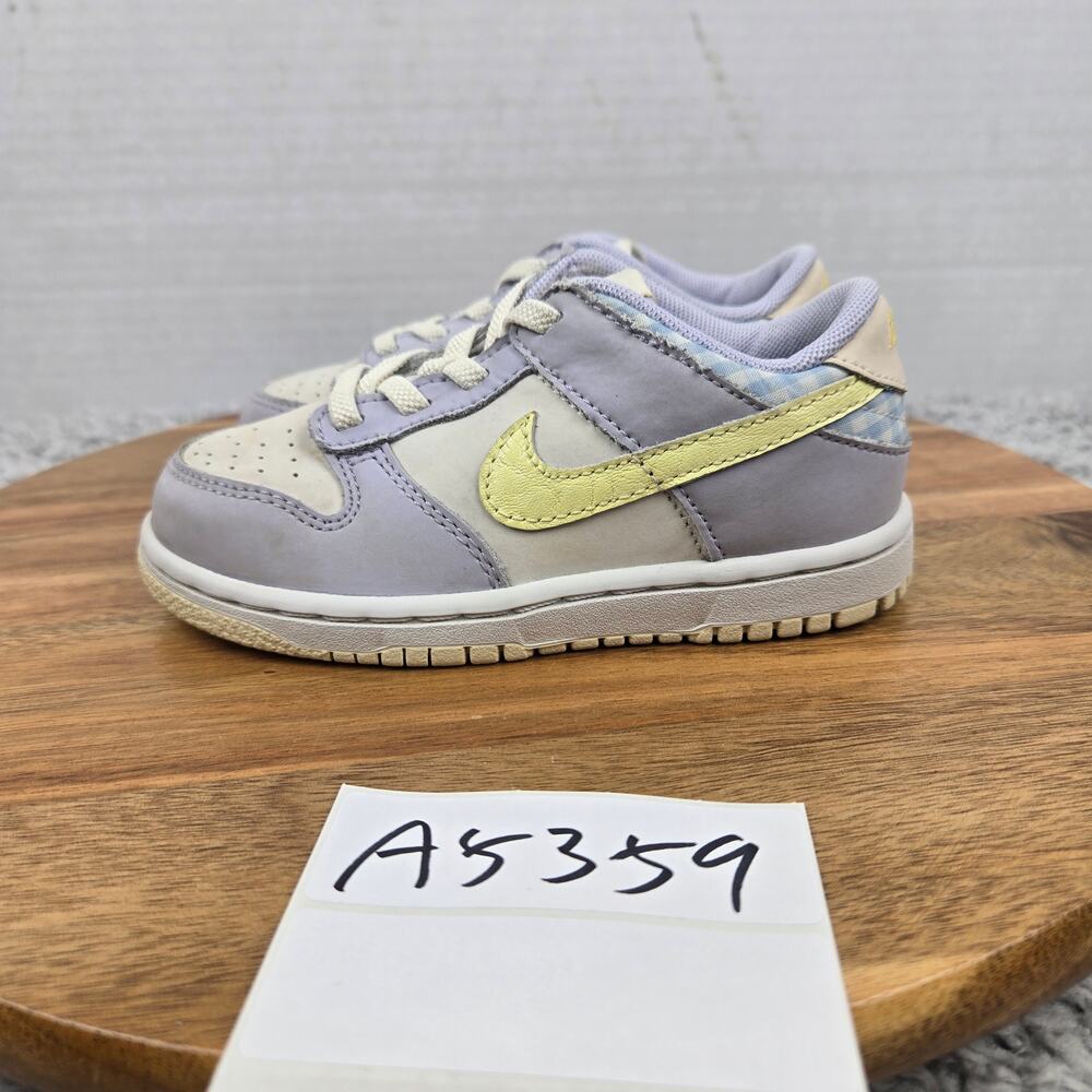 Nike Kids 9c Dunk Low SE TD Easter 2023 Athletic Casual Daily Sneaker FJ4643-536